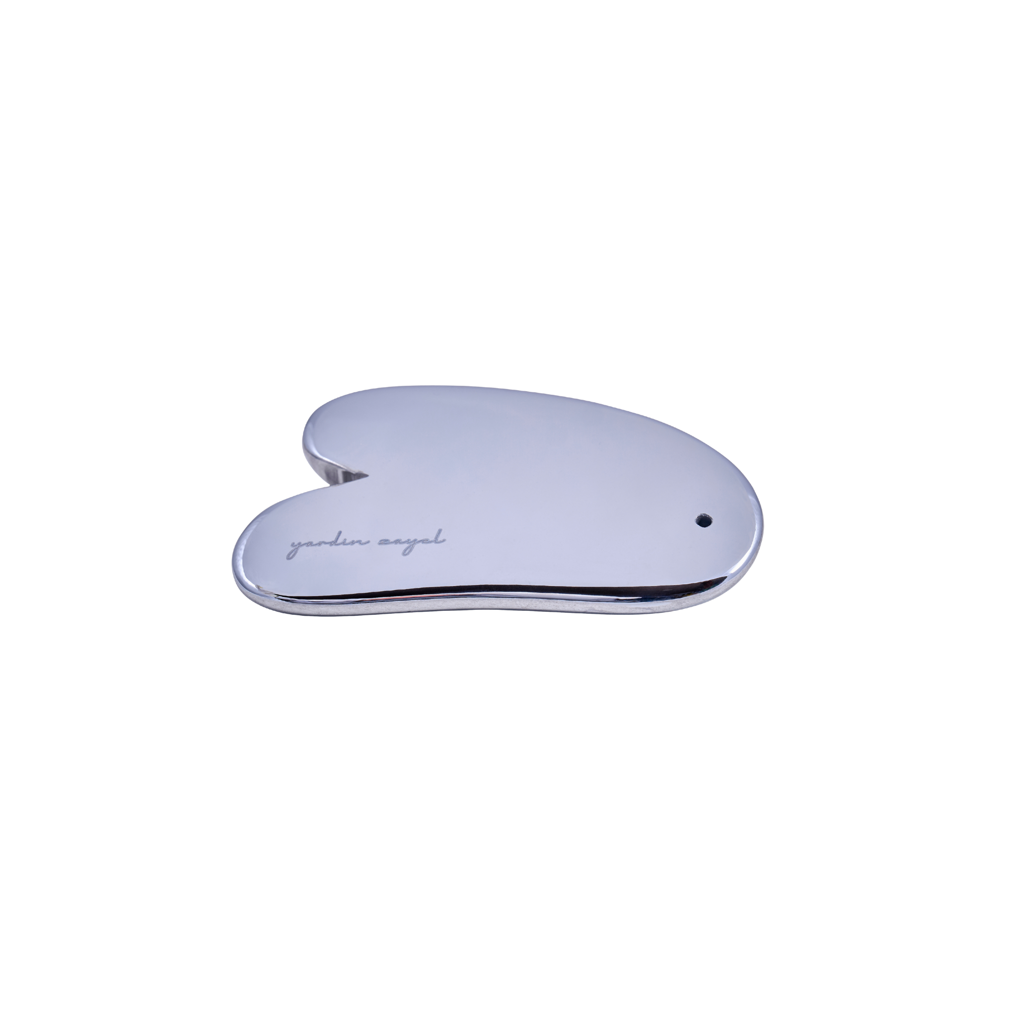 Yardin Zayel Teraglow Gua Sha – minimalistisches Gesichts-Ritual Werkzeug in Naturstein.